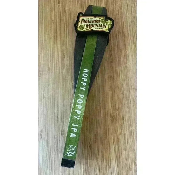 Figueroa Mountain Beer Tap Handle - Hoppy Poppy IPA - Santa Barbara/Buellton - Picture 3 of 4